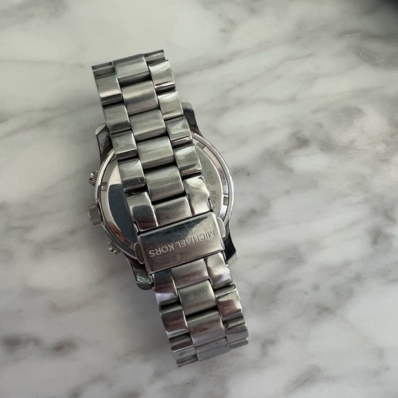 Silver Michael Kors watch